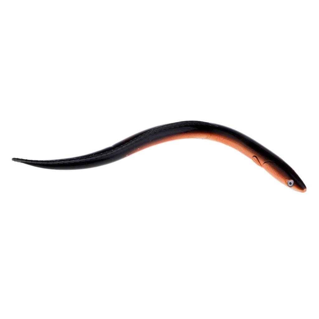 Fishing Bait Soft Silicone Realistic Eel Fishing Bait