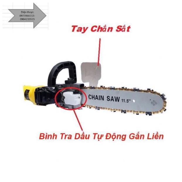 Lưỡi cưa xích gắn máy mài