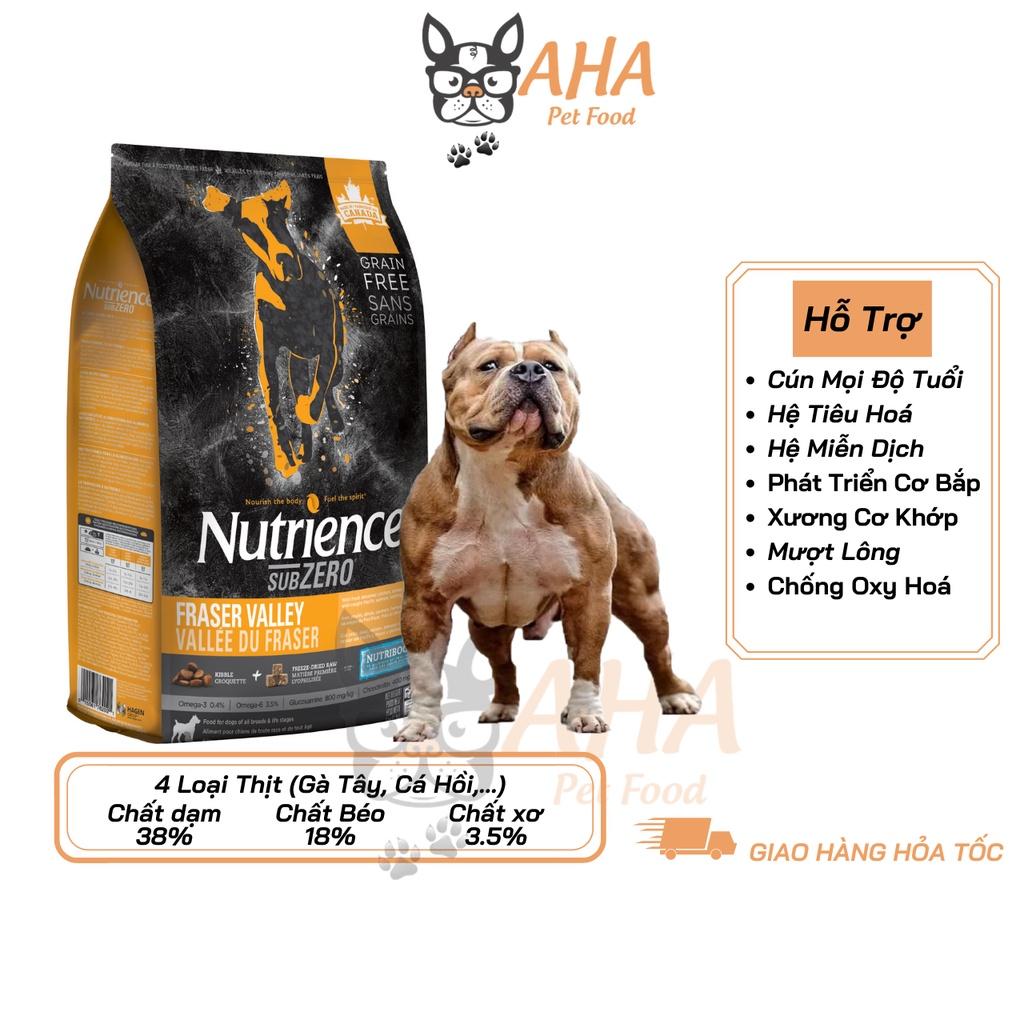 Thức Ăn Hạt Cho Chó Bully Nutrience Subzero Bao 500g Hỗ Trợ Xương Sụn Cơ Khớp - 6 Loại Thịt Cá, Rau Củ Quả, Trái Cây