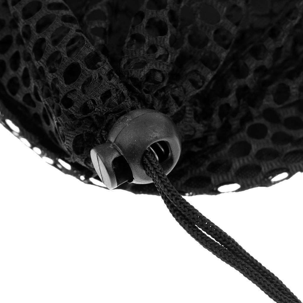 Durable Nylon Mesh Nets Bag Pouch Golf Tennis Ball Carrying Holder Storage L