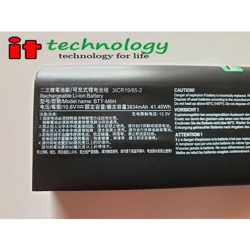 Pin dùng cho Laptop MSI Apache Pro GE62 6QF-001US MS-16J4 BTY-M6H