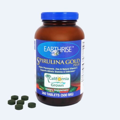 Combo tăng cân: Tảo Mặt Trời Earthrise Spirulina Gold Plus và Men vi sinh Bifina R Nhật bản 60 gói