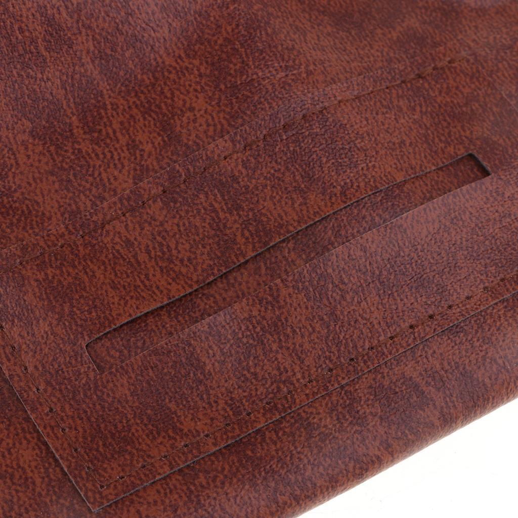 2pcs Portable PU Leather Tobacco Holder Pouch Bag Pipe Case