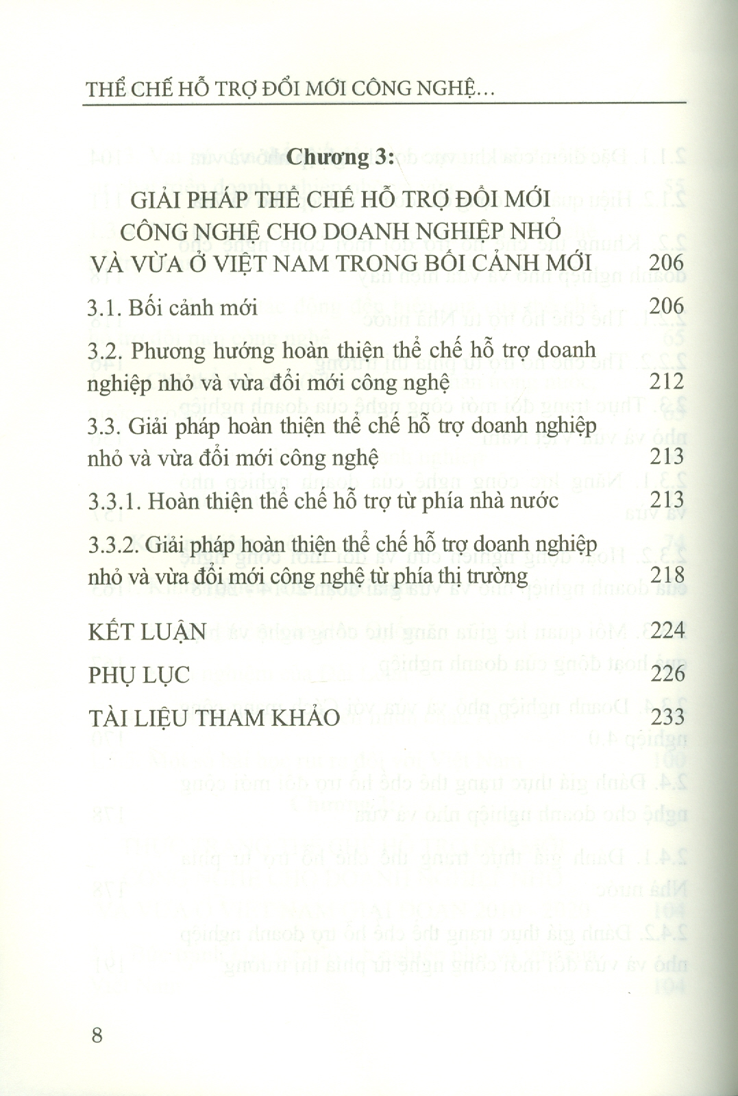 Thể Chế Hỗ Trợ Đổi Mới Công Nghệ Cho Doanh Nghiệp Nhỏ Và Vừa Việt Nam Trong Bối Cảnh Mới (Sách chuyên khảo)