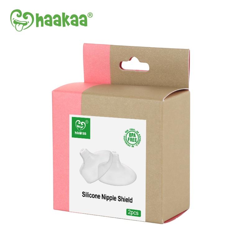 Núm trợ ti Silicone Haakaa - Hộp 2 miếng