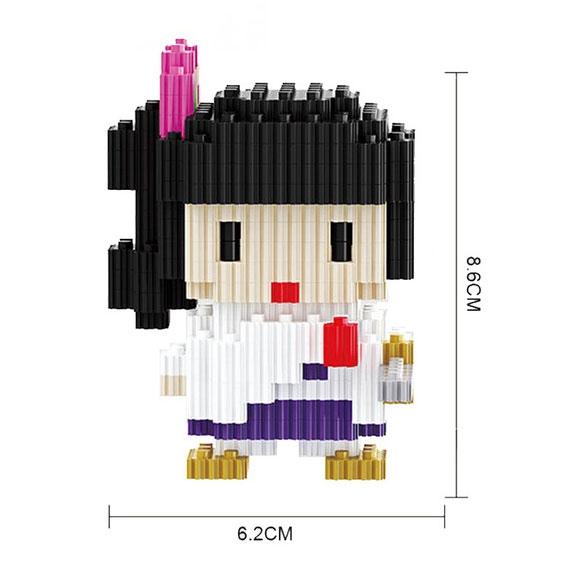Đồ Chơi Lắp Ráp Mô Hình Nhân Vật Thanh Gươm Diệt Quỷ - LinkGo 68291 - Tsuyuri Kanao