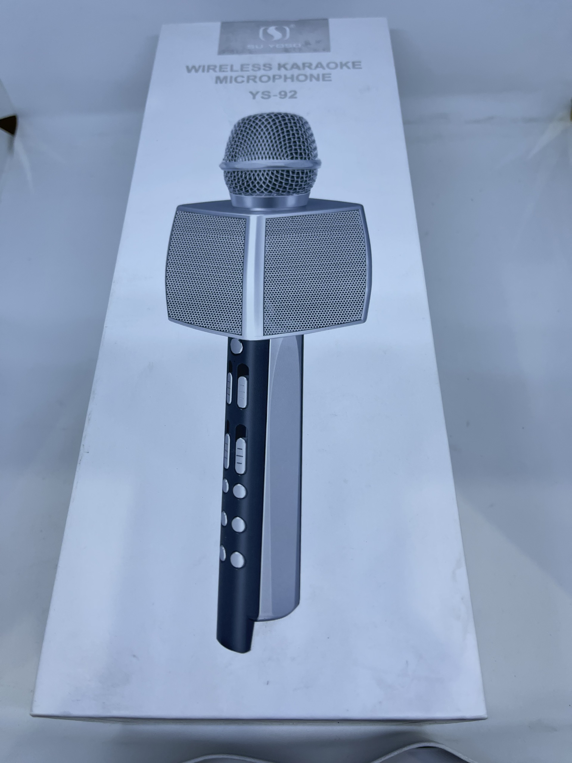 Micro Karaoke kết hợp Loa Bluetooth YS92, hát hay, nhạc to, thích hợp cho dã ngoại, live tream, lâu hết pin