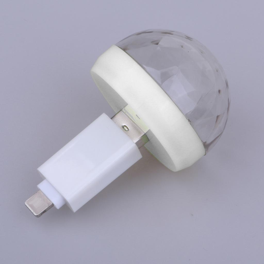 2xUSB Mini  for Home Party   DJ Lighting White