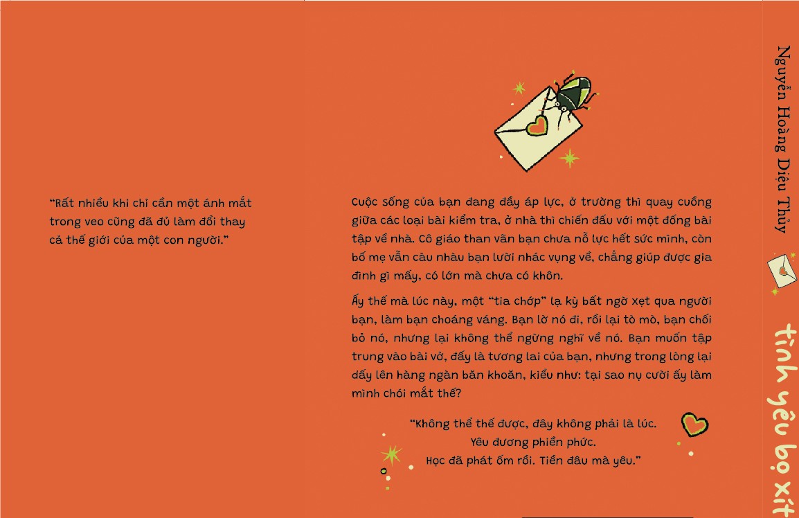 Sách - Tình yêu bọ xít (Nguyễn Hoàng Diệu Thủy) (Nhã Nam Official)