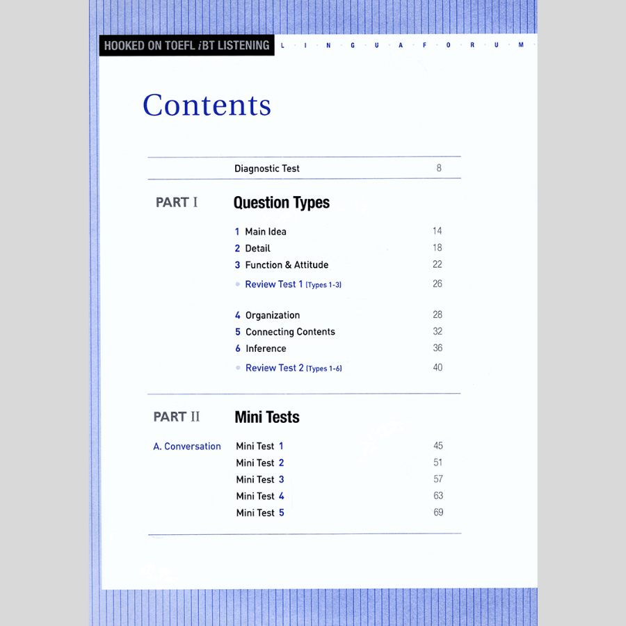 LinguaForum Hooked On TOEFL iBT Listening