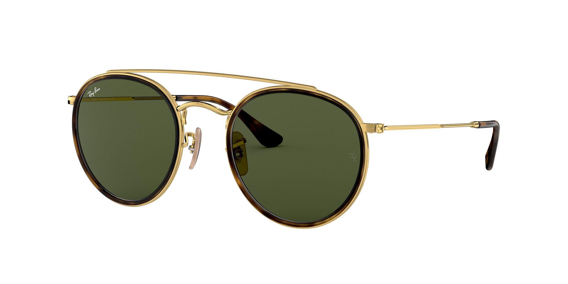 Mắt Kính Ray-Ban Round Double Bridge - RB3647N 001 -Sunglasses