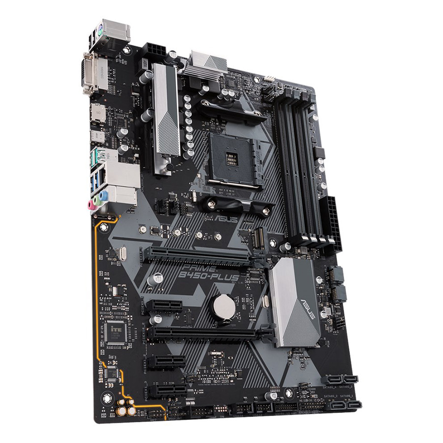 Bo Mạch Chủ Mainboard ASUS PRIME B450-PLUS - Hàng Chính Hãng