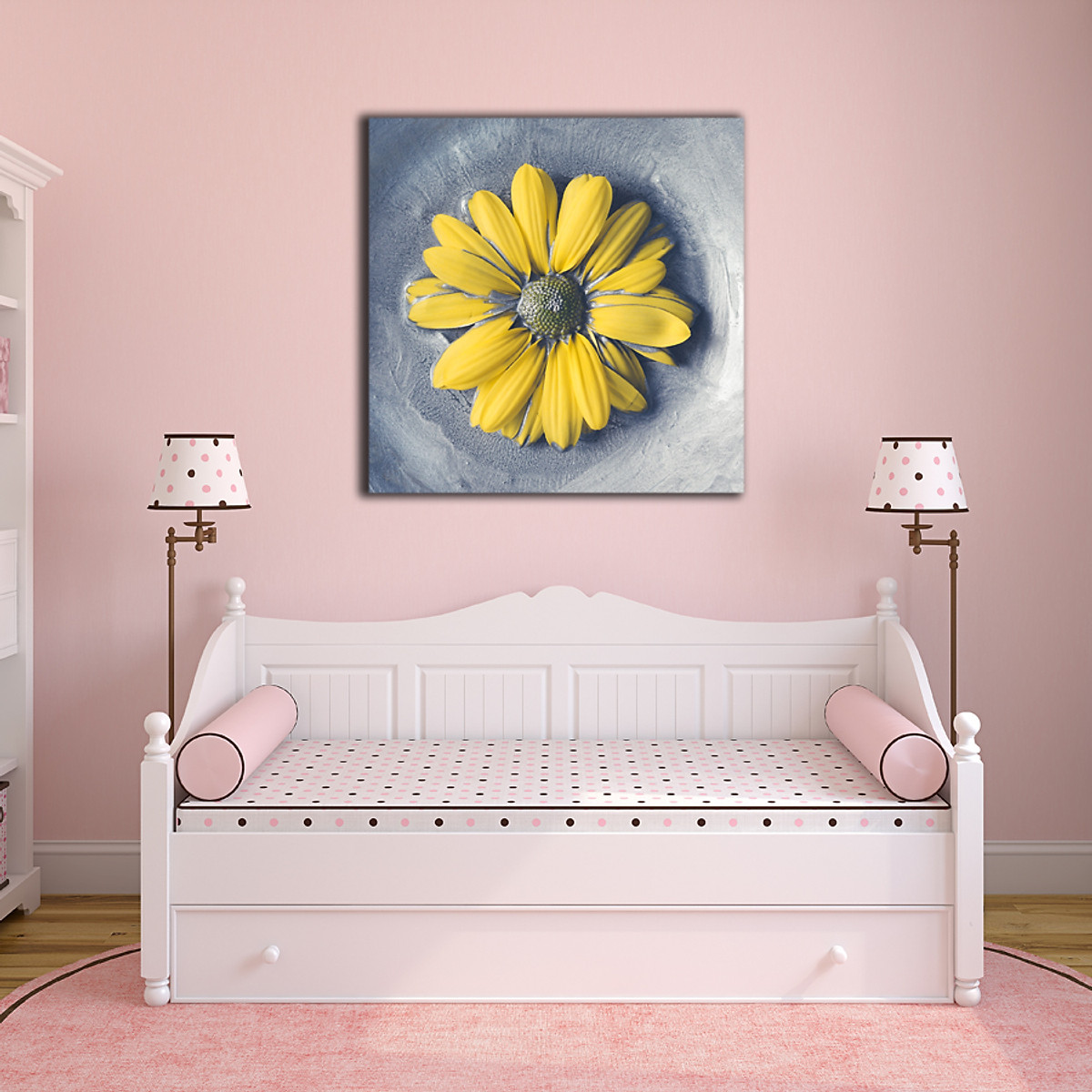 Tranh Canvas Hoa Hướng Dương - Khung Hình Phạm Gia PG154