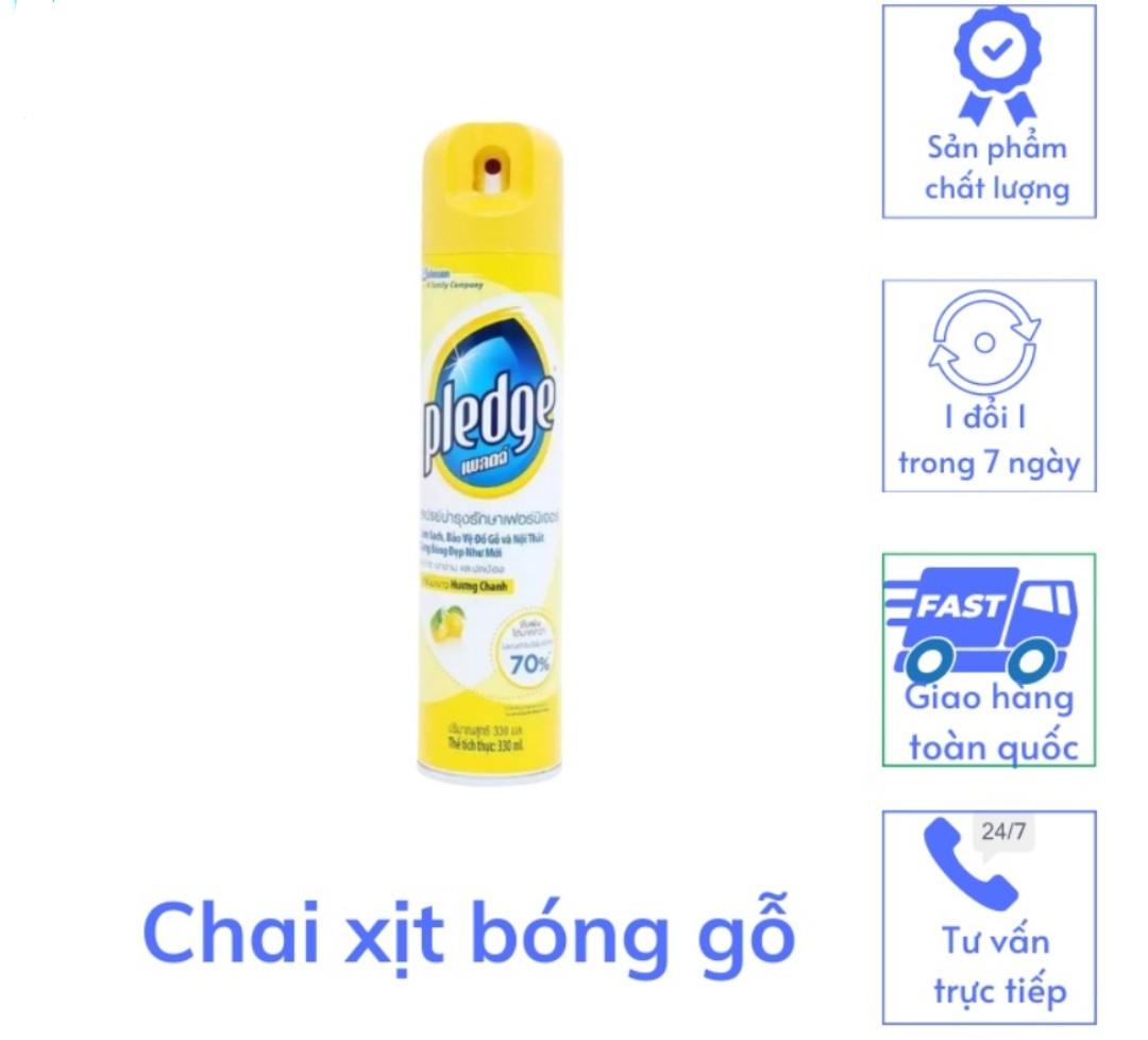 Chai Xịt Làm Sạch Làm Bóng Đồ Da, Đồ Gỗ