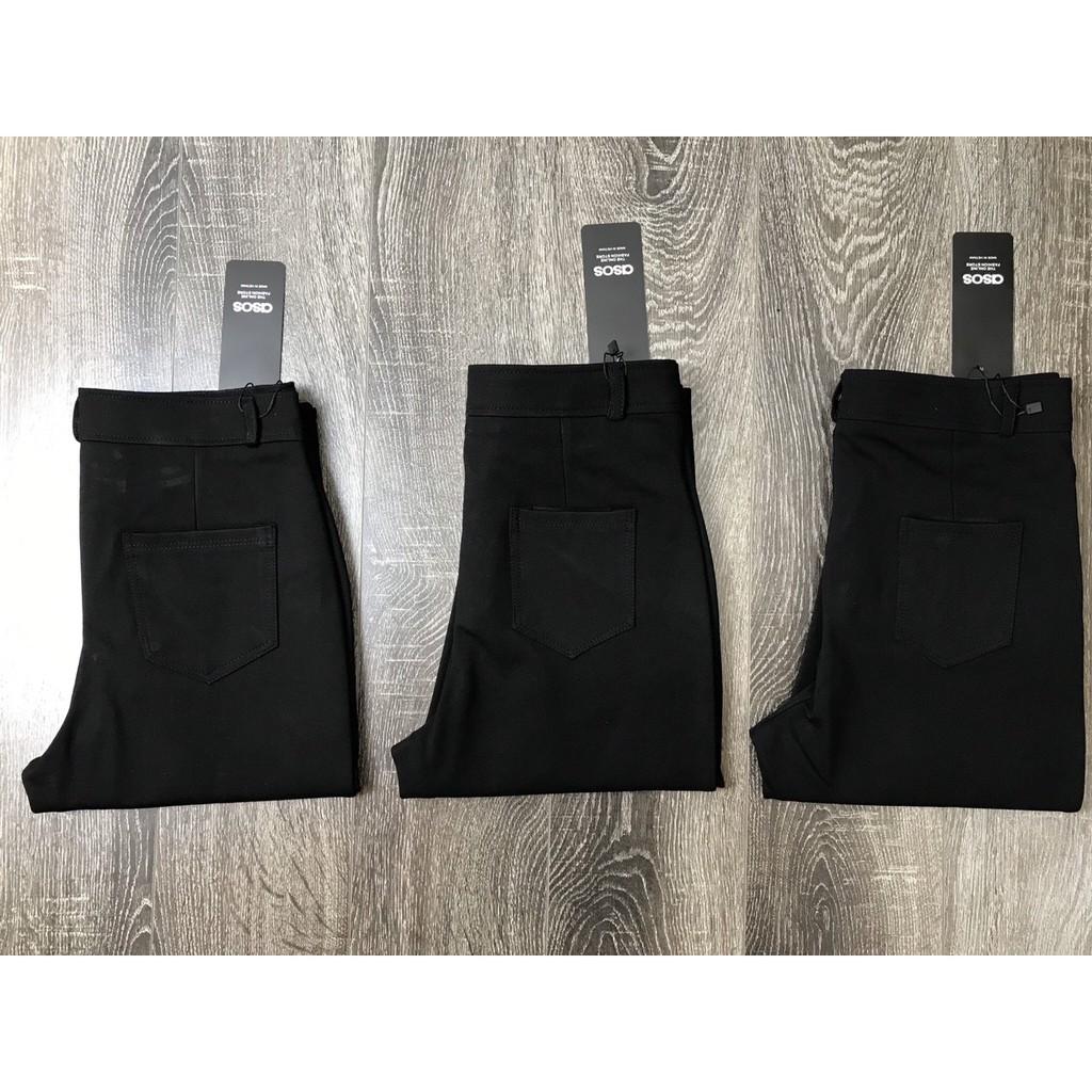 Combo 2 quần tregging OSOS Quần nữ CHẤT UMI cạp cao khóa đồng siêu co dãn không bai, không xù
