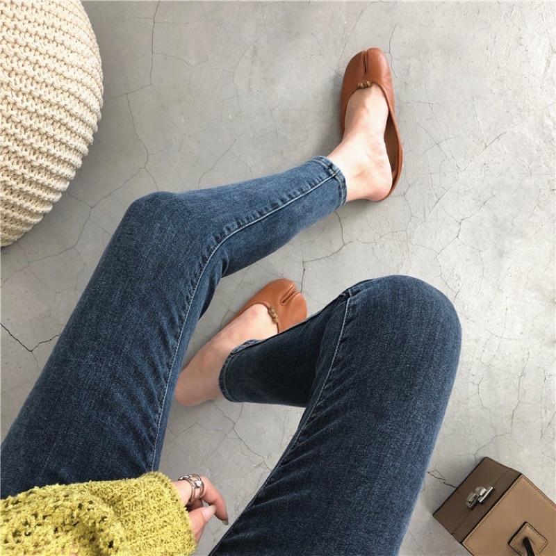 Quần Skinny Lưng Cao Siêu Co Giãn Không Phai Màu