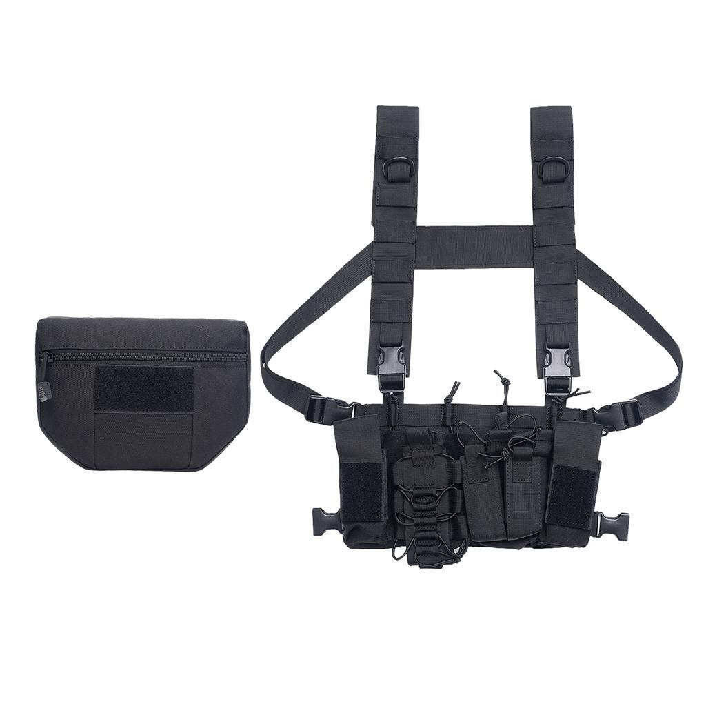 Multi-functional Molle Vest Pouch Chest Bag Tools & Belly Pouch