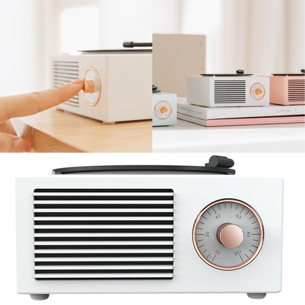 Multifunction Audio WirelESS Turntable Bluetooth White