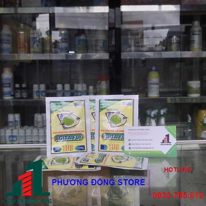 Thuốc diệt ruồi dạng bả Agita fly 100_ 20g