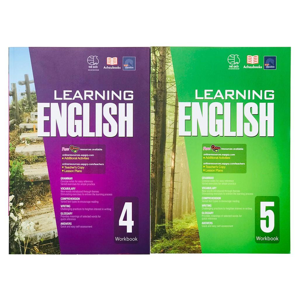 Sách : Learning English 4 và 5 - Dành Cho Trẻ Từ 10 đến 12 tuổi ( tập 4 và 5 )