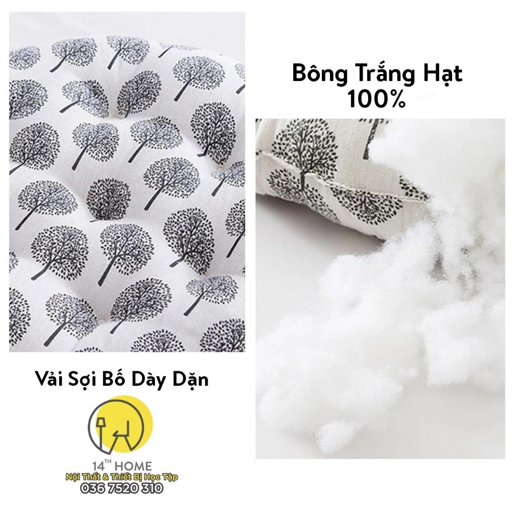 ĐỆM NGỒI BỆT LÓT GHẾ Vải Cotton