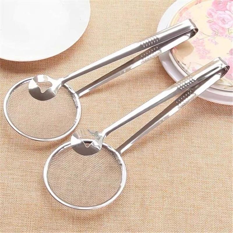 Dụng cụ gắp đồ chiên rán cao cấp bằng thép không rỉ 0033