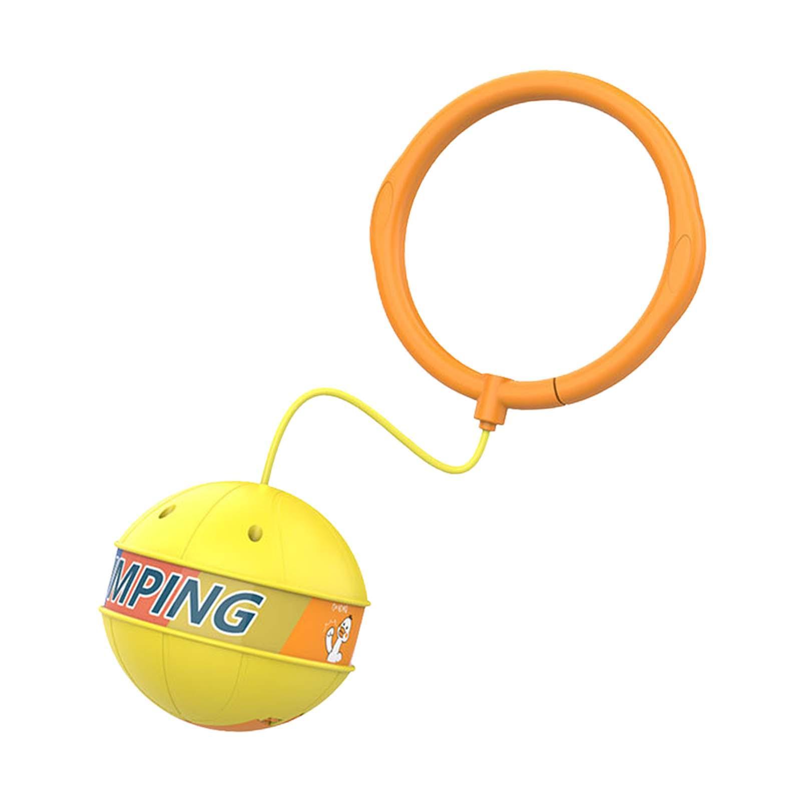 Ball Ankle Skip Game, Fitness Jump Rope Ball, with Flashlight, Jumping Game Rope, Flashing Jumping Ball for Party Game Adults Gifts