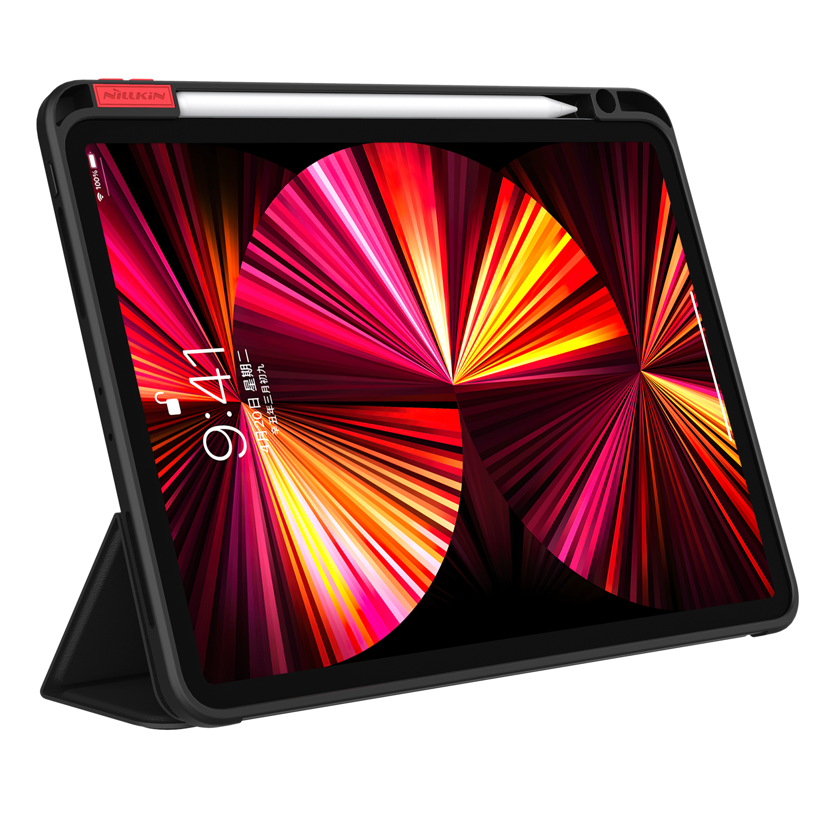 Bao da cho iPad Pro 11 inch 2022 Nillkin Bevel Leather Case - Hàng Chính Hãng