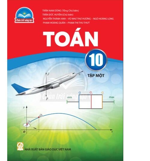 Sách giáo khoa Toán 10- tập một- Chân Trời Sáng Tạo (Kèm Nilon bọc Sách)