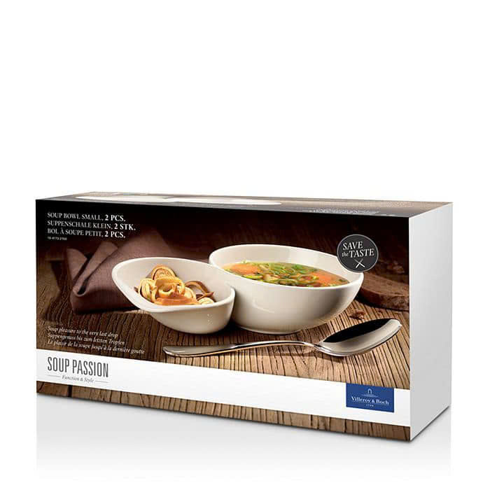 Sét 2 bát ăn phở soup Villeroy &amp; Boch Passion - MADE IN GERMANY hàng chính hãng