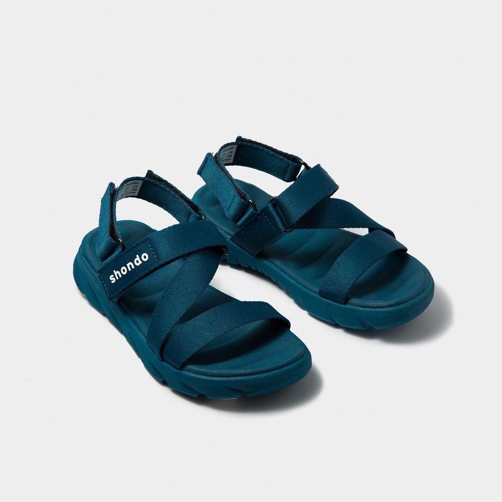 Giày Sandals Màu Xanh SHONDO|Shat F6 Sport - F6S303