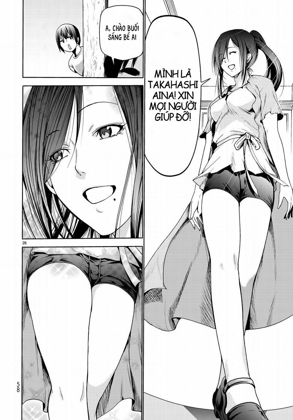 cô gái thích lặn - grand blue chapter 52 26