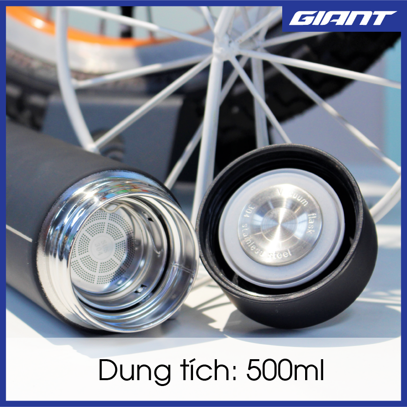 Bình inox giữ nhiệt 500ml có hiện thị nhiệt độ GIANT