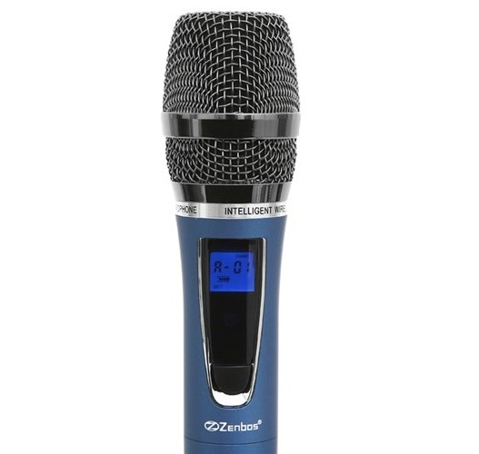 Micro không dây Zenbos MZ-202 kết nối 50m(Hàng Chính Hãng)