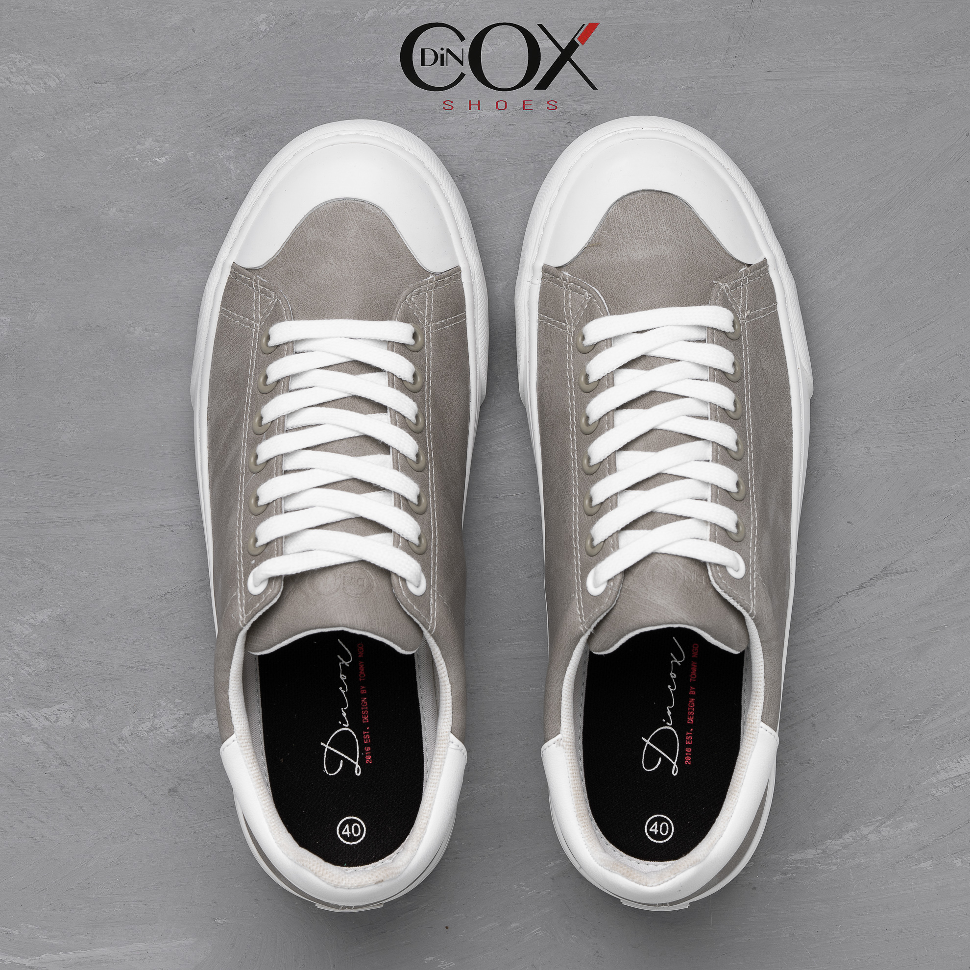 GIÀY SNEAKER NAM C13 GREY DINCOX