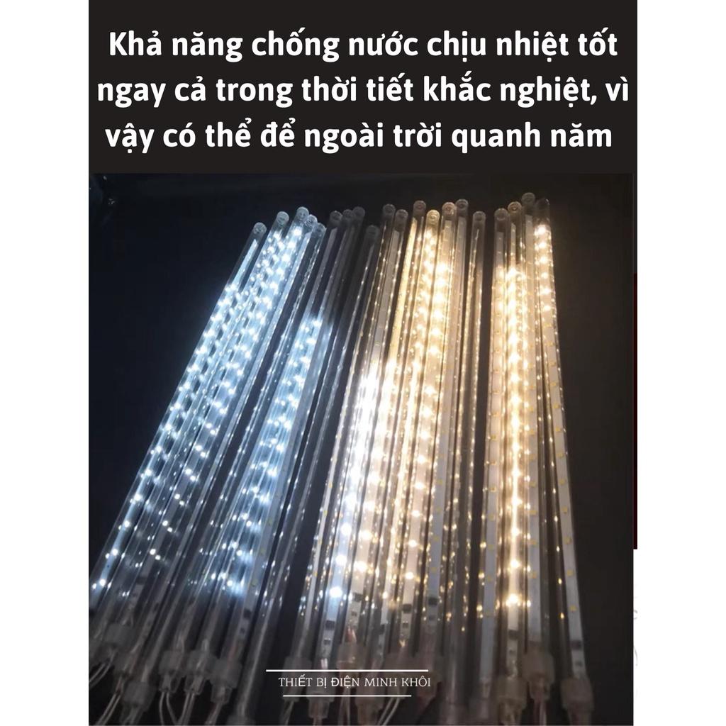 Đèn Led Sao Băng 8 ống 50cm Đủ Màu, dây đèn led trang trí sao băng