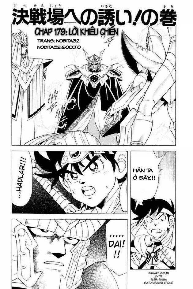 dragon quest - dấu ấn rồng thiêng chapter 179 1