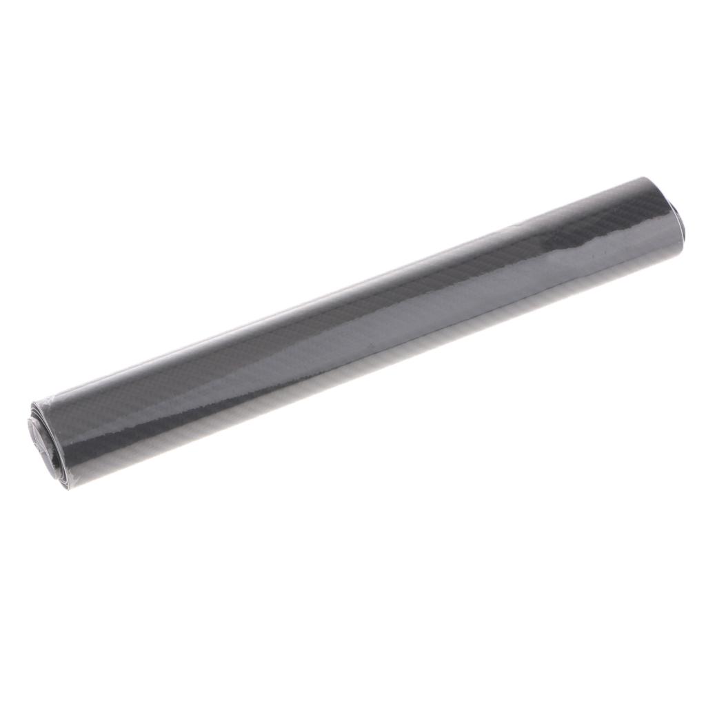 Easy Install Shiny Glossy Film Wrap Decal Auto Sticker Sheet Black