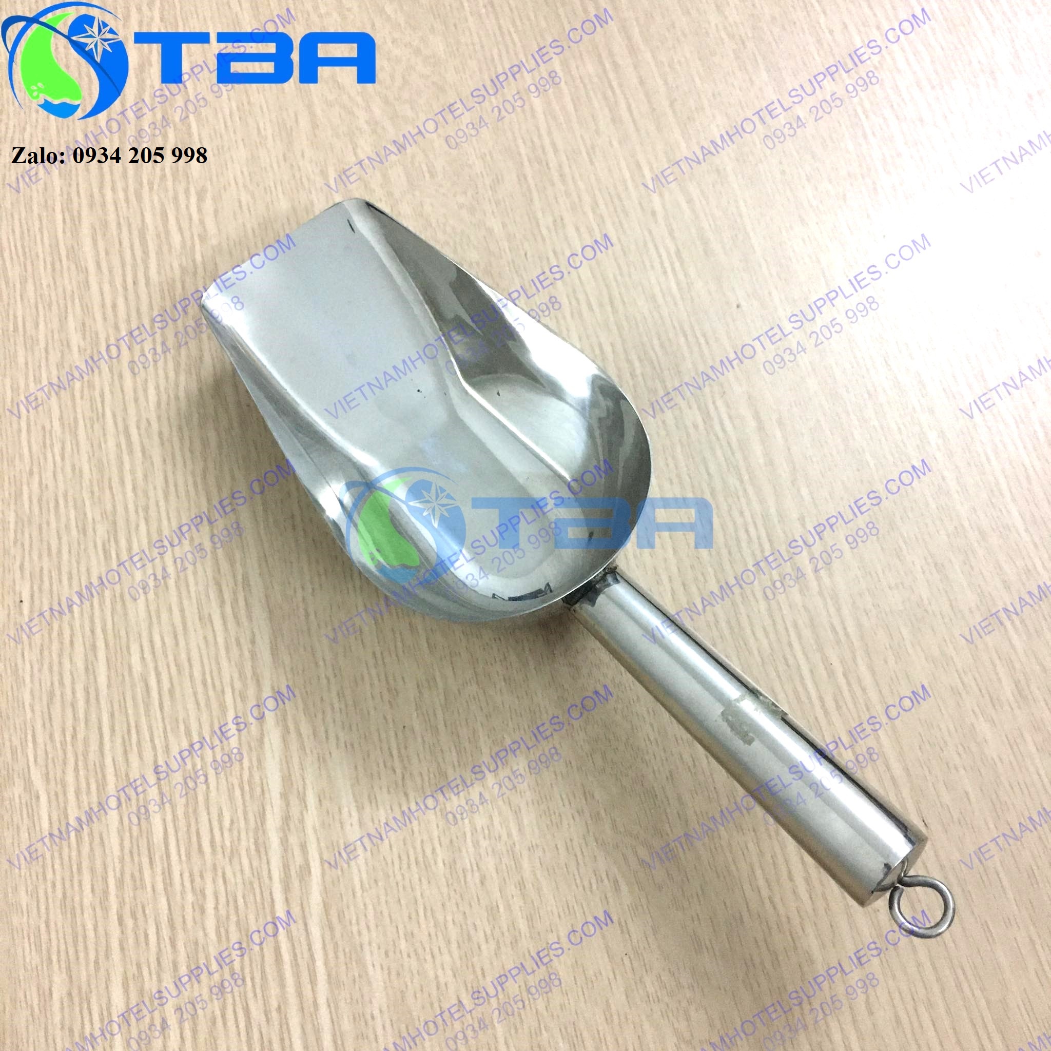 Muỗng inox không gỉ xúc đá xúc hạt cao cấp