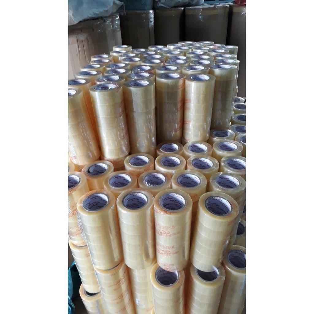 Lốc 6 cuộn Băng Keo Trong 200 Yard 2kg