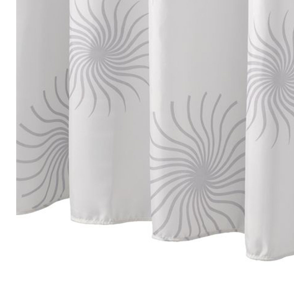 Rèm phòng tắm JYSK Svartvik Kronborg polyester trắng 150x200cm