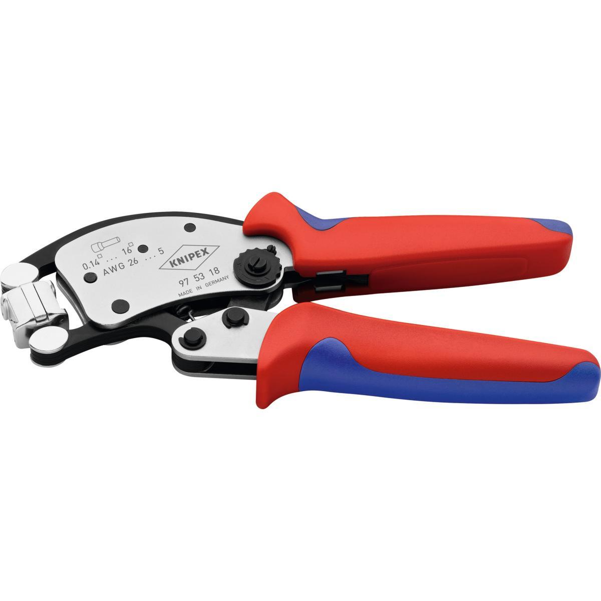 Kìm Bấm Cos Knipex Twistor 16 Mm 97 53 18 - Hàng Chính Hãng 100% từ Đức