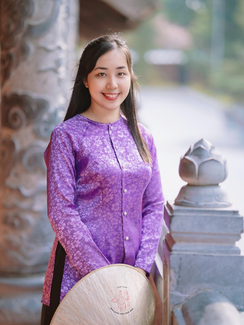 Bộ áo bà ba gấm Tím- Có bộ bà ba Bigsize- may sỉ bà ba toàn quốc - May bộ bà ba theo yêu cầu - Bộ gấm tím tốt