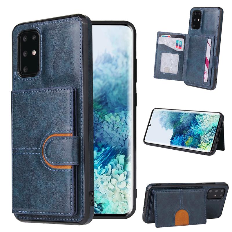 Ốp điện thoại da nam châm có ngăn đựng thẻ cho Samsung Note20 S20 FE Ultra Note10 S10 Plus