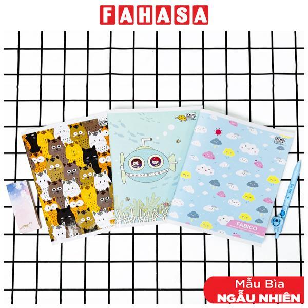 Combo 5 Tập Học Sinh 4 Ô Ly 200 Trang 80gsm - Fabico ELE23 (Mẫu Màu Giao Ngẫu Nhiên)