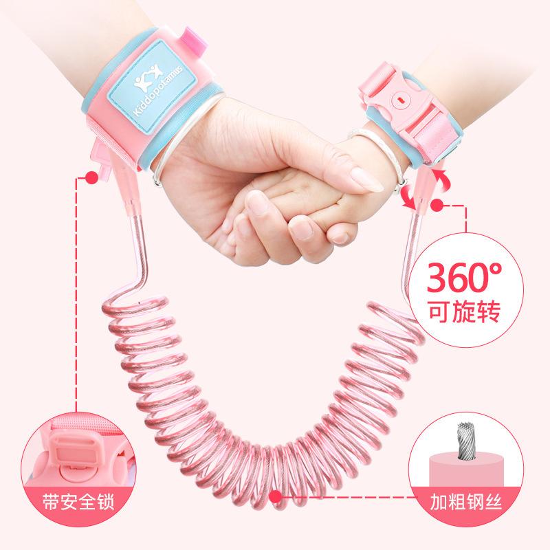 Trẻ Em Dây Chống Lạc Cổ Tay Liên Kết Ngoài Trời Cho Trẻ Đi Bộ Dây Đai Ban Nhạc Cho Bé Đeo Tay Tập Đi Dây Xích Dây An Toàn Dây Đeo Dây