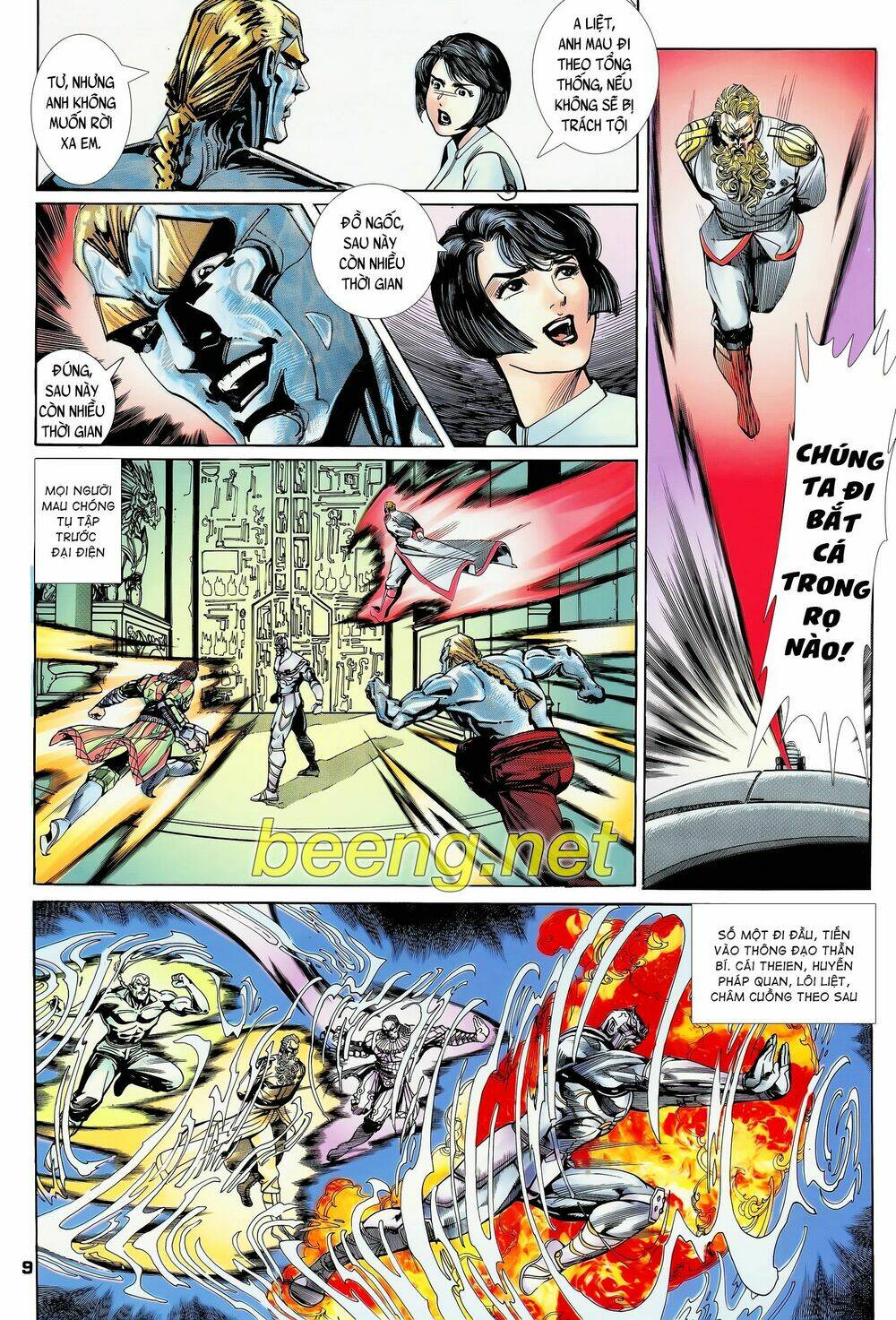 long hổ 5 thế chapter 195 9