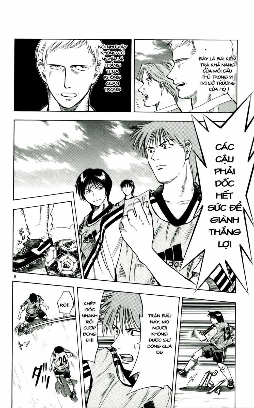 vũ điệu trên sân cỏ - fantasista chapter 36 13