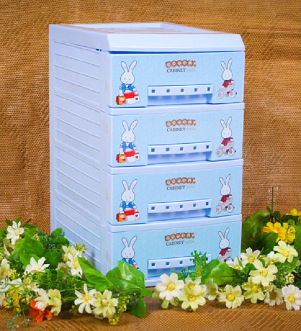 Tủ Doremi 4 Tầng - Màu ngẫu nhiên