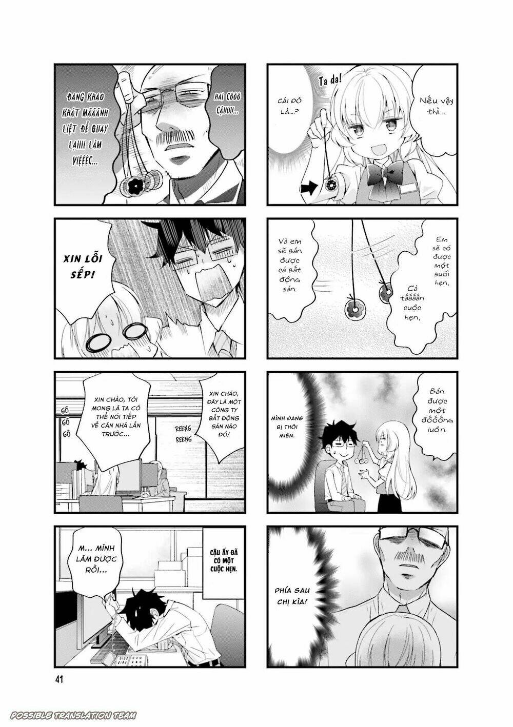 senpai nhỏ nhắn của tôi rất dễ thương chapter 20 9